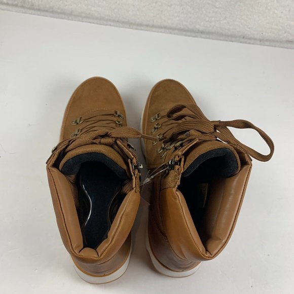 Blondo Shaker Women's Waterproof Winter Boots Camel Suede US Size 9 M NIB S0407 - Picture 6 of 10